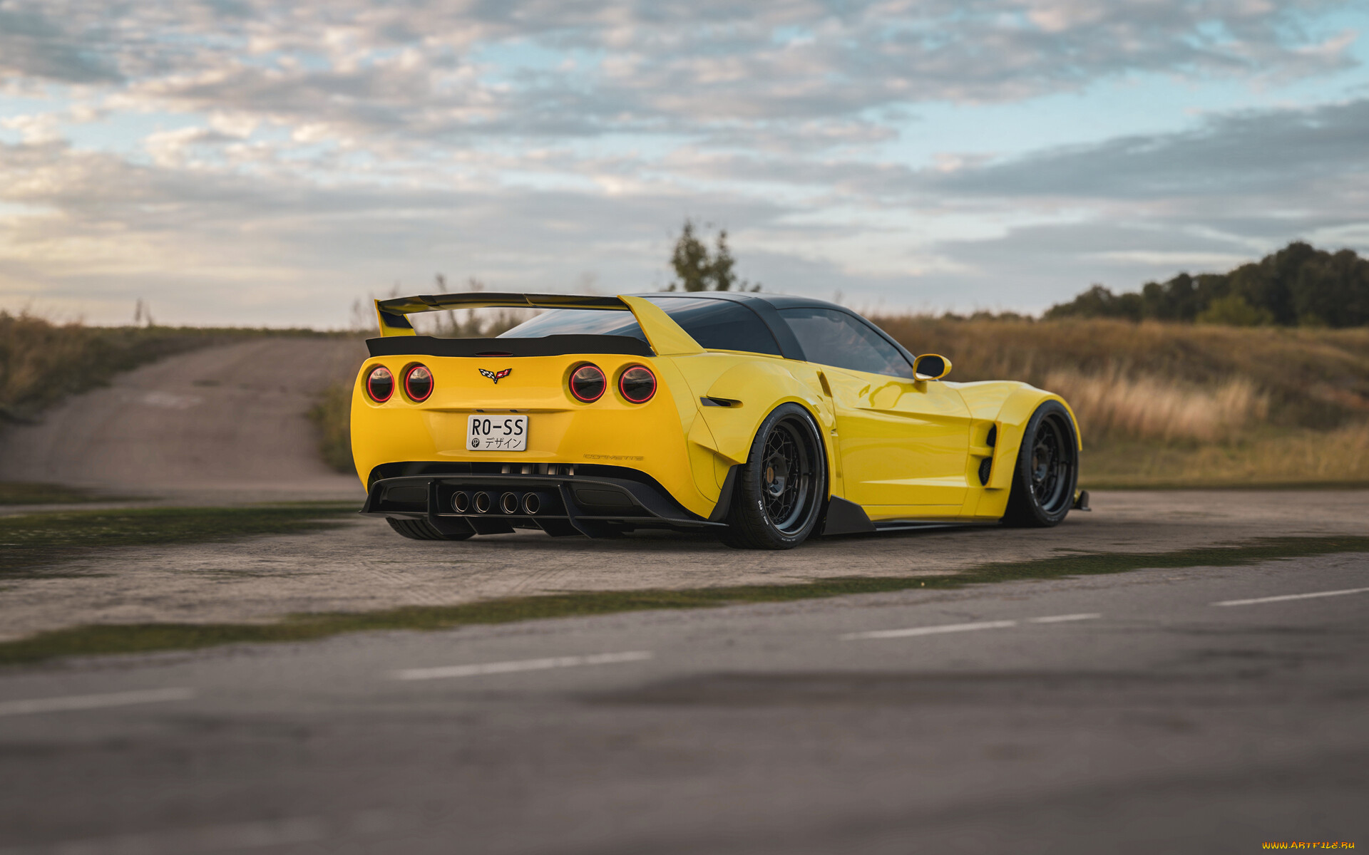 chervolet corvette c6, , 3, chevrolet, corvette, c6, widebody, tuning, car, , 